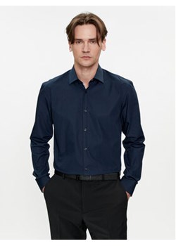 Hugo Koszula Koey 50513889 Granatowy Slim Fit ze sklepu MODIVO w kategorii Koszule męskie - zdjęcie 170149144