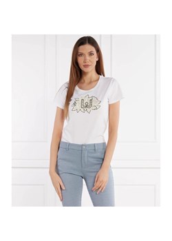 Liu Jo T-shirt | Regular Fit ze sklepu Gomez Fashion Store w kategorii Bluzki damskie - zdjęcie 170149963