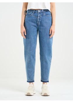 Jeansy damskie mom jeans marmurkowe niebieskie Ria 244 ze sklepu Big Star w kategorii Jeansy damskie - zdjęcie 170150660