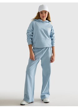 Bluza dziewczęca z kapturem błękitna Michelle 401/ Longencja 401 ze sklepu Big Star w kategorii Bluzy dziewczęce - zdjęcie 170151303