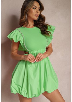 Zielona Sukienka Naeseris ze sklepu Renee odzież w kategorii Sukienki - zdjęcie 170154282