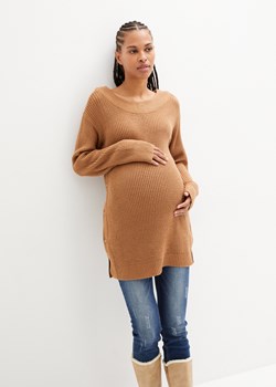 Sweter ciążowy i do karmienia piersią ze sklepu bonprix w kategorii Swetry ciążowe - zdjęcie 170161662