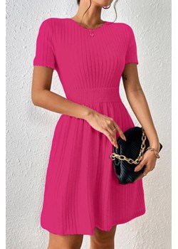 Sukienka TELOMENA PINK ze sklepu Ivet Shop w kategorii Sukienki - zdjęcie 170169243