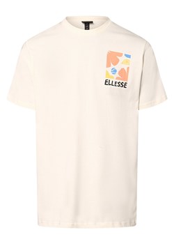 ellesse Koszulka męska - Impronta Mężczyźni Bawełna écru jednolity ze sklepu vangraaf w kategorii T-shirty męskie - zdjęcie 170170812