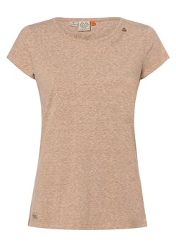 Ragwear Koszulka damska - Mintt Kobiety Bawełna beżowy marmurkowy ze sklepu vangraaf w kategorii Bluzki damskie - zdjęcie 170170824