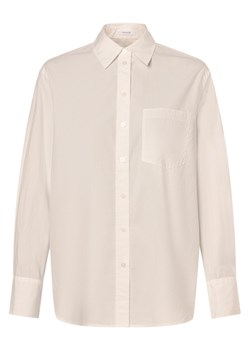 Opus Bluzka damska - Futani Kobiety Bawełna biały jednolity ze sklepu vangraaf w kategorii Koszule damskie - zdjęcie 170170842