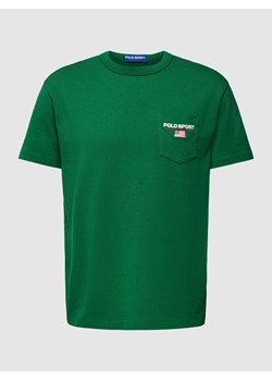 T-shirt z wyhaftowanym logo ze sklepu Peek&Cloppenburg  w kategorii T-shirty męskie - zdjęcie 170174473