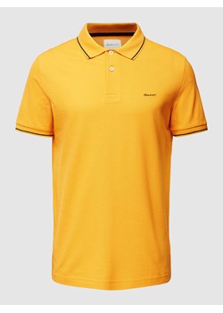 Koszulka polo z wyhaftowanym logo model ‘TIPPING’ ze sklepu Peek&Cloppenburg  w kategorii T-shirty męskie - zdjęcie 170174552