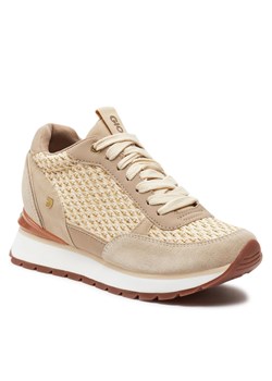 Sneakersy Gioseppo Hekal 71099-P Gold ze sklepu eobuwie.pl w kategorii Buty sportowe damskie - zdjęcie 170185623