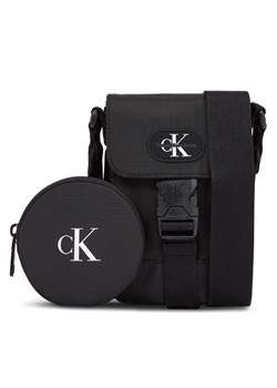 Saszetka Calvin Klein Jeans K50K511808 Black BEH ze sklepu eobuwie.pl w kategorii Saszetki - zdjęcie 170186011