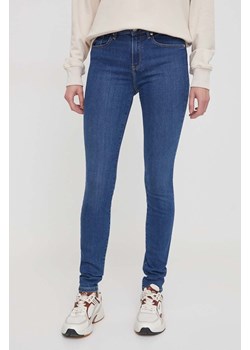 Tommy Hilfiger jeansy damskie kolor niebieski ze sklepu ANSWEAR.com w kategorii Jeansy damskie - zdjęcie 170206471