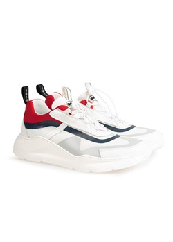 Baldinini Sneakersy | UE0408T00NADR | Mężczyzna | Biały, Czerwony ze sklepu ubierzsie.com w kategorii Buty sportowe męskie - zdjęcie 170207373