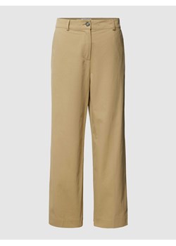 Spodnie materiałowe o skróconym kroju ze sklepu Peek&Cloppenburg  w kategorii Spodnie damskie - zdjęcie 170208500