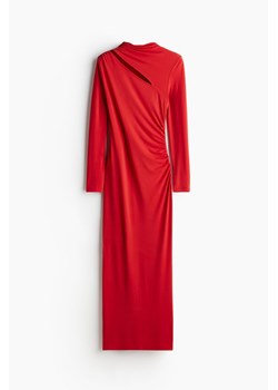 H & M - Sukienka bodycon z wycięciem - Czerwony ze sklepu H&M w kategorii Sukienki - zdjęcie 170209650