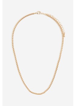 H & M - Naszyjnik z łańcuszka - Złoty ze sklepu H&M w kategorii Naszyjniki - zdjęcie 170209850