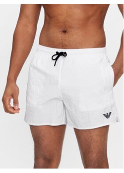 Emporio Armani Underwear Szorty kąpielowe 211756 4R422 00010 Biały Regular Fit ze sklepu MODIVO w kategorii Kąpielówki - zdjęcie 170211143