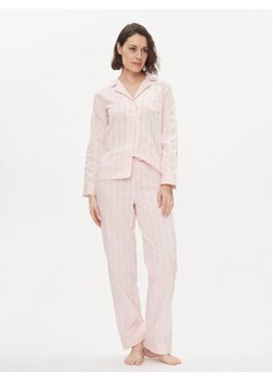 Lauren Ralph Lauren Piżama ILN92305 Różowy Regular Fit ze sklepu MODIVO w kategorii Piżamy damskie - zdjęcie 170211361