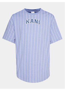 Karl Kani T-Shirt KM241-025-1 Fioletowy Regular Fit ze sklepu MODIVO w kategorii T-shirty męskie - zdjęcie 170211534