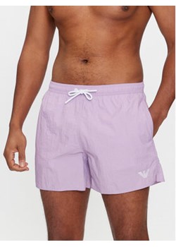 Emporio Armani Underwear Szorty kąpielowe 211756 4R422 08990 Fioletowy Regular Fit ze sklepu MODIVO w kategorii Kąpielówki - zdjęcie 170211623