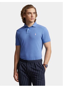 Polo Ralph Lauren Polo 710536856403 Niebieski Slim Fit ze sklepu MODIVO w kategorii T-shirty męskie - zdjęcie 170211633