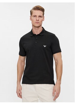 Emporio Armani Underwear Polo 211804 4R461 00020 Czarny Regular Fit ze sklepu MODIVO w kategorii T-shirty męskie - zdjęcie 170211644