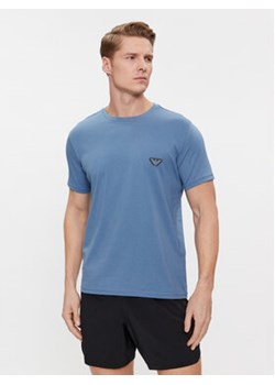 Emporio Armani Underwear T-Shirt 211818 4R463 05237 Niebieski Regular Fit ze sklepu MODIVO w kategorii T-shirty męskie - zdjęcie 170211951
