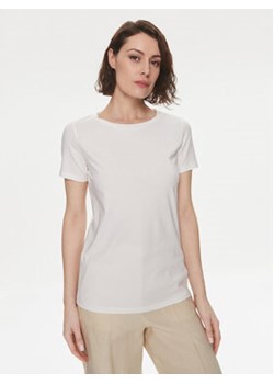 Weekend Max Mara T-Shirt Multib 2415971011 Biały Regular Fit ze sklepu MODIVO w kategorii Bluzki damskie - zdjęcie 170212333