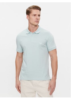 Emporio Armani Underwear Polo 211804 4R461 02783 Zielony Regular Fit ze sklepu MODIVO w kategorii T-shirty męskie - zdjęcie 170212344