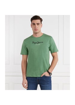 Pepe Jeans London T-shirt eggo | Regular Fit ze sklepu Gomez Fashion Store w kategorii T-shirty męskie - zdjęcie 170214002