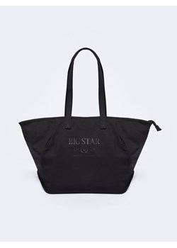 Torebka damska sportowa czarna NN574049 906 ze sklepu Big Star w kategorii Torby Shopper bag - zdjęcie 170215340