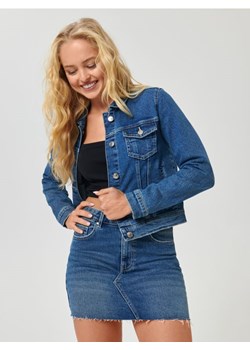 Sinsay - Spódnica jeansowa mini - niebieski ze sklepu Sinsay w kategorii Spódnice - zdjęcie 170217312