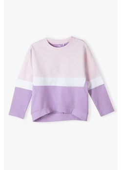 Fioletowa bluza dla dziewczynki ze sklepu 5.10.15 w kategorii Bluzy dziewczęce - zdjęcie 170217972
