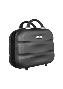 Pojemny kuferek podróżny z mocowaniem do walizki — Peterson szary unisex ze sklepu 5.10.15 w kategorii Torby podróżne - zdjęcie 170218080