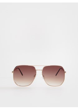 Reserved - Okulary przeciwsłoneczne - brązowy ze sklepu Reserved w kategorii Okulary przeciwsłoneczne damskie - zdjęcie 170219382
