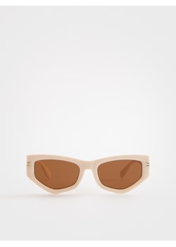 Reserved - Okulary przeciwsłoneczne - złamana biel ze sklepu Reserved w kategorii Okulary przeciwsłoneczne damskie - zdjęcie 170219391