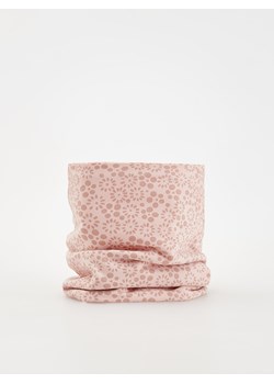 Reserved - Bawełniany komin ze wzorem - różowy ze sklepu Reserved w kategorii Szaliki dziecięce - zdjęcie 170219600