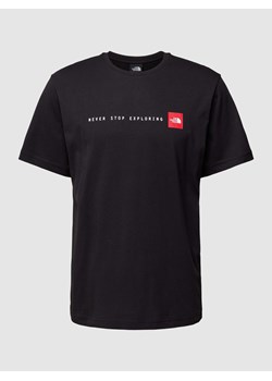 T-shirt z nadrukiem z logo model ‘NEVER STOP EXPLORIN’ ze sklepu Peek&Cloppenburg  w kategorii T-shirty męskie - zdjęcie 170220411