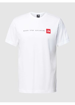 T-shirt z nadrukiem z logo model ‘NEVER STOP EXPLORIN’ ze sklepu Peek&Cloppenburg  w kategorii T-shirty męskie - zdjęcie 170220484