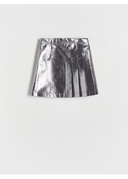 Reserved - Spódnica z efektem metalicznym - ciemnoszary ze sklepu Reserved w kategorii Spódnice dziewczęce - zdjęcie 170221390