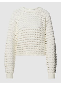 Sweter z dzianiny z ażurowym wzorem model ‘Crochet2’ ze sklepu Peek&Cloppenburg  w kategorii Swetry damskie - zdjęcie 170222010