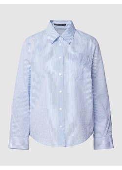 Bluzka koszulowa ze wzorem w paski ze sklepu Peek&Cloppenburg  w kategorii Koszule damskie - zdjęcie 170222050