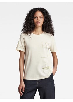 G-Star Koszulka w kolorze kremowym ze sklepu Limango Polska w kategorii Bluzki damskie - zdjęcie 170225264