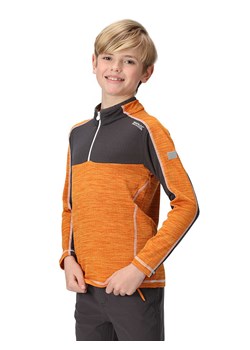 Regatta Bluza polarowa &quot;Hewley&quot; w kolorze pomarańczowym ze sklepu Limango Polska w kategorii Bluzy chłopięce - zdjęcie 170225421