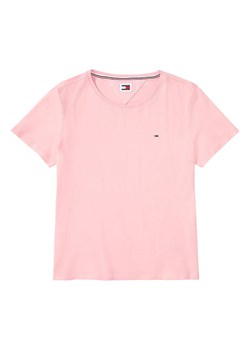 TOMMY JEANS Koszulka w kolorze jasnoróżowym ze sklepu Limango Polska w kategorii Bluzki damskie - zdjęcie 170225624
