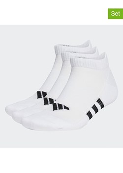 adidas Skarpety funkcyjne (3 pary) w kolorze białym ze sklepu Limango Polska w kategorii Skarpetki męskie - zdjęcie 170225642