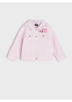Sinsay - Kurtka jeansowa Myszka Minnie - różowy ze sklepu Sinsay w kategorii Kombinezony i kurtki - zdjęcie 170227040