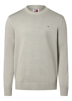 Tommy Jeans Męski sweter Mężczyźni Bawełna trzcinowy jednolity ze sklepu vangraaf w kategorii Swetry męskie - zdjęcie 170230410