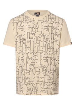 ellesse Koszulka męska - Gilliano Mężczyźni Bawełna écru wzorzysty ze sklepu vangraaf w kategorii T-shirty męskie - zdjęcie 170230451