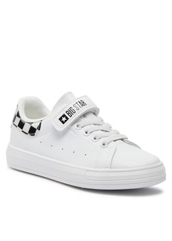 Sneakersy Big Star Shoes NN374058 Biały ze sklepu eobuwie.pl w kategorii Trampki dziecięce - zdjęcie 170235003