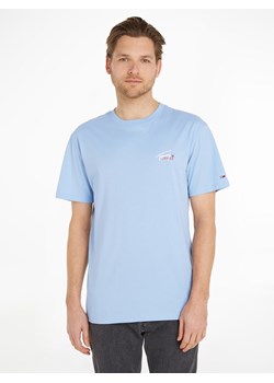 TOMMY JEANS Koszulka w kolorze błękitnym ze sklepu Limango Polska w kategorii T-shirty męskie - zdjęcie 170235584